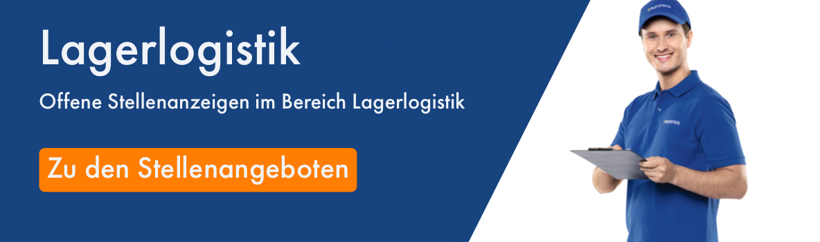 Entdecken Sie unsere offenen Stellenanzeigen im Bereich Lagerlogistik.