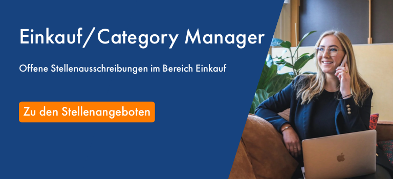 Entdecken Sie unsere offenen Stellenanzeigen im Bereich Einkauf.
