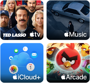 iPad, Apple One Angebot Promo, jedes neue iPad kaufen, Apple One 3 Monate kostenlos, mit diesen Services: Apple TV, Apple Music, iCloud+ und Apple Arcade