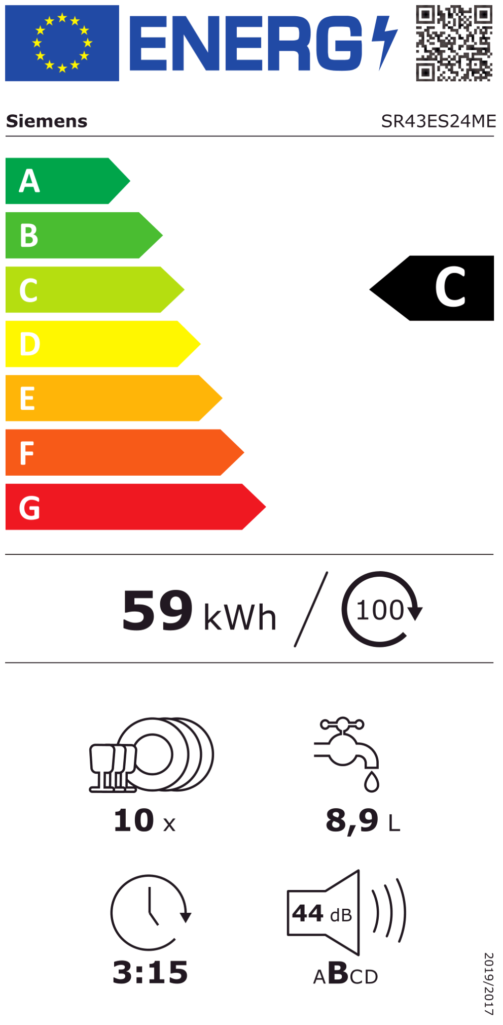 Siemens Sr Es Me Unterbau Geschirrsp Ler Edelstahl C Euronics