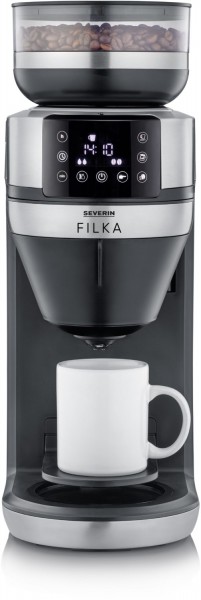 SEVERIN FILKA KA 4851 Kaffeeautomat mit intergrierter Kaffeemühle