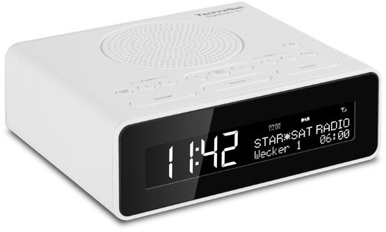 Technisat Digitradio Uhrenradio Wei Euronics