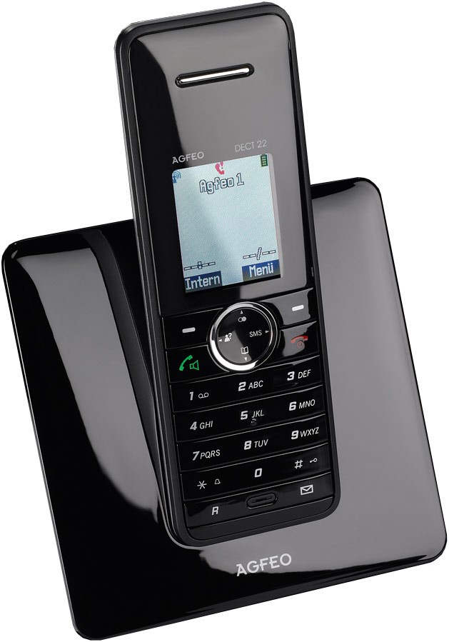 Agfeo Dect 22 Schnurlostelefon Schwarz EURONICS