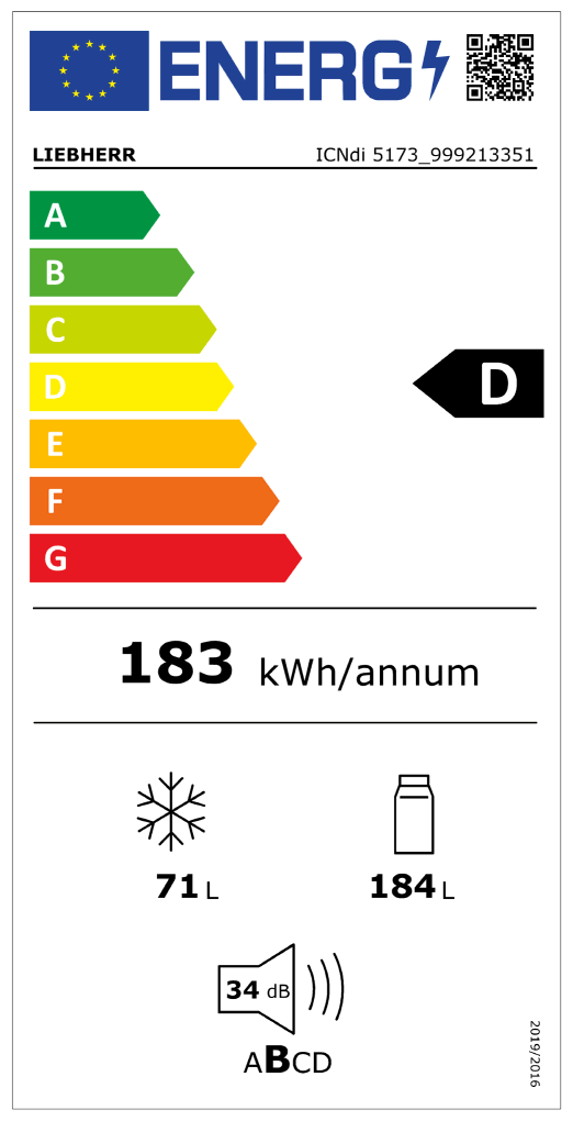 Liebherr Icndi Integrierbare K Hl Gefrier Kombination Wei D