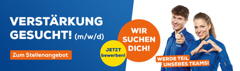 Verstärkung gesucht