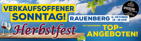 Verkaufsoffener Sonntag und Herbstfest Rauenberg