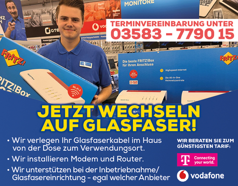 Jetzt wechseln auf Glasfaser