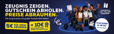 XXL Zeugnisaktion