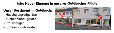 Goldbach neuer Eingang