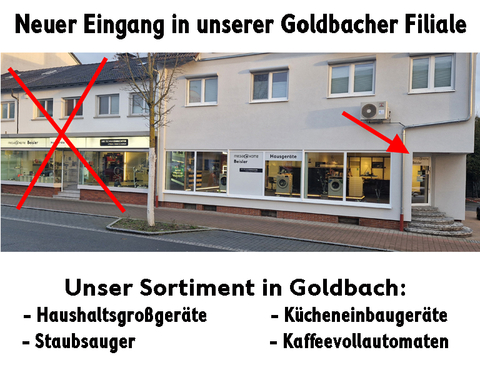 Goldbach neuer Eingang
