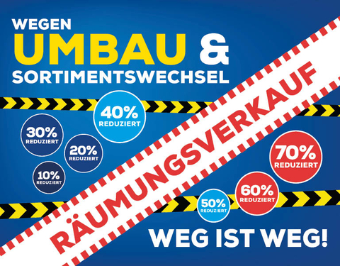 Räumungsverkauf