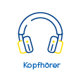 Zu den Kopfhörern