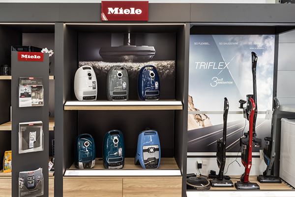 EURONICS Tonhaus Melodie Showroom: Miele Kleingeräte