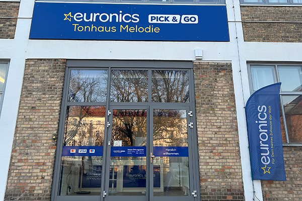 EURONICS Tonhaus Melodie Pick&Go Eingang
