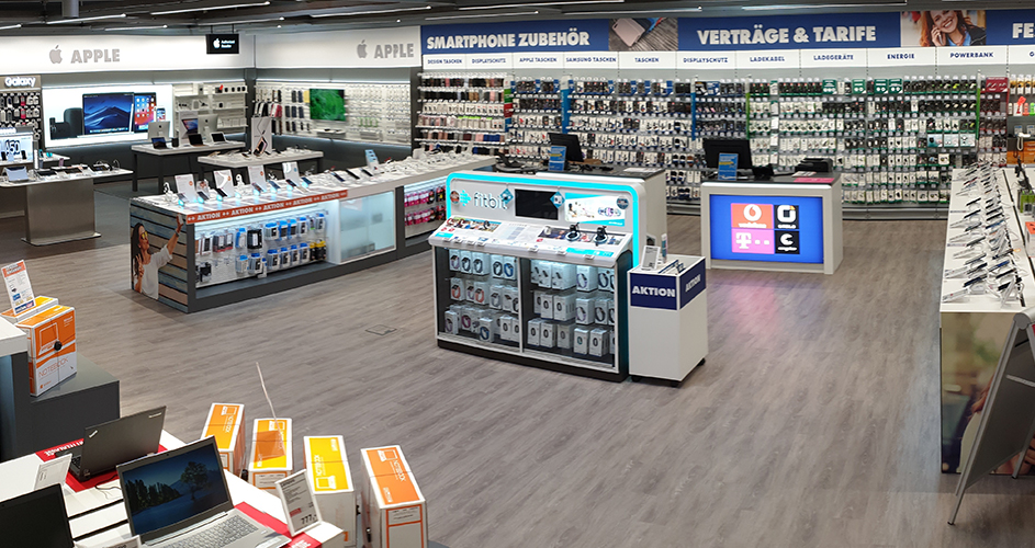 EURONICS Elsässer Laden von innen