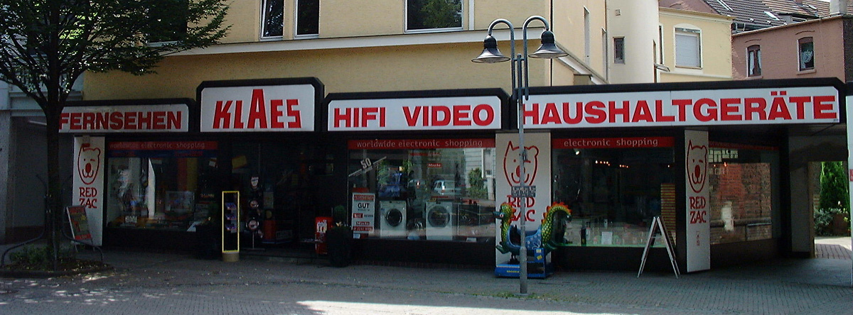 EURONICS Klaes im Jahr 1995