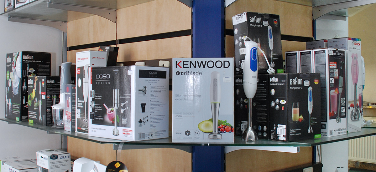 Braun, Kenwood u.v.m. Küchenkleingeräte | Filiale Goldbach