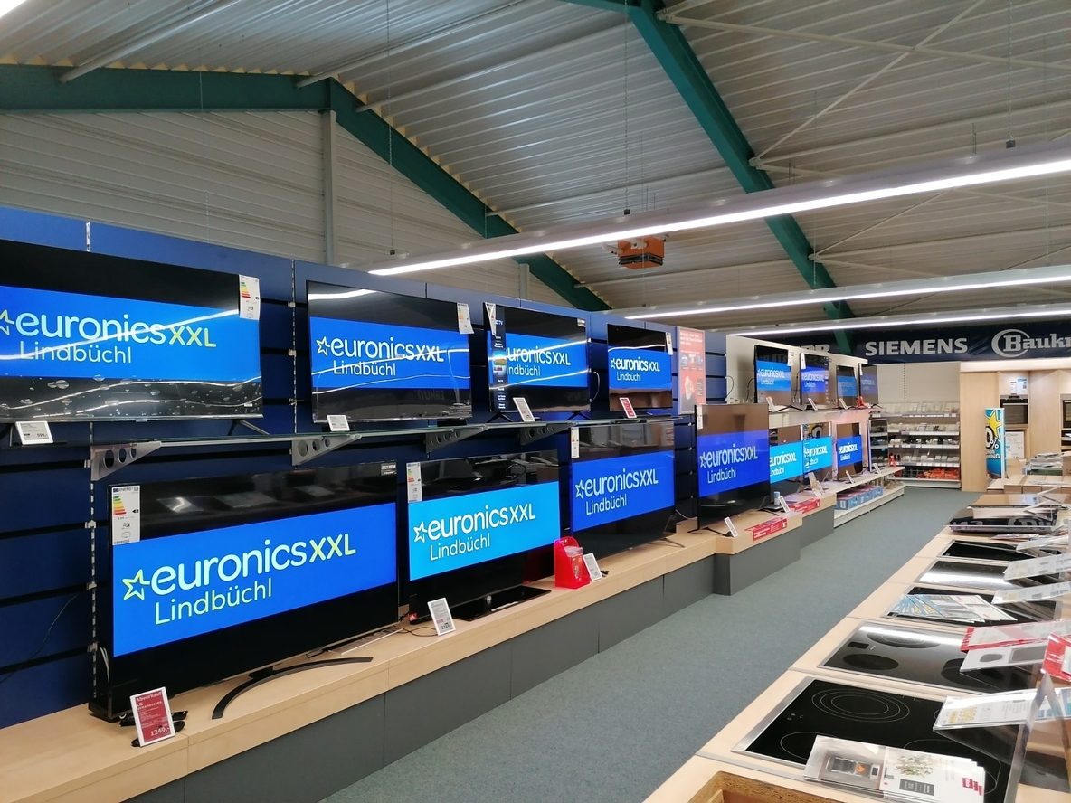 Fernseher-Ausstellung weitere Modelle.