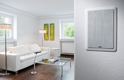 Smart Home, Ästhetisches Home Entertainment, Comfortainment, Unsichtbare Unterhaltung, Moderne Unterhaltung, zentral steuerbares Home Entertainment, Elegante Geräte-Integration 