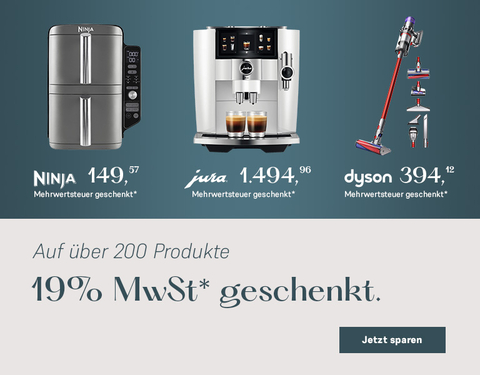  19% MwSt. geschenkt 
