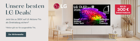 LG TV Sofortabzug