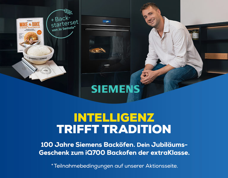Siemens 100 Jahre Backöfen Zugabe
