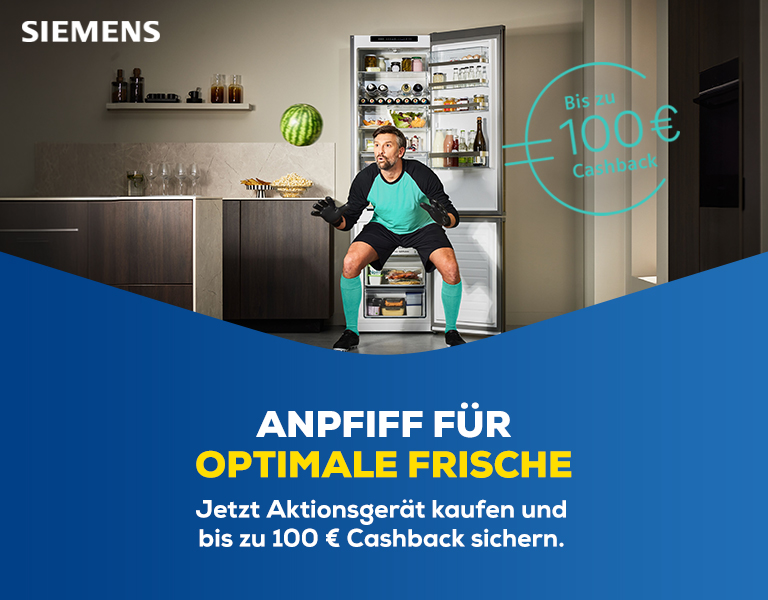 Siemens WM Frische Cashback