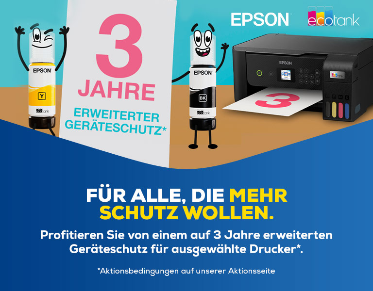 Espon-Drucker 3J. Geraeteschutz