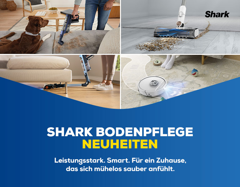 Shark Bodenpflege Neuheiten