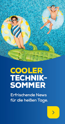 Sommermagazin Cooler Technik-Sommer