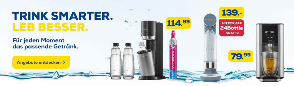 Trink smarter. Leb besser.