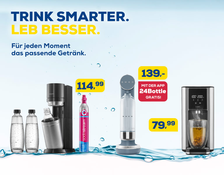 Trink smarter. Leb besser.