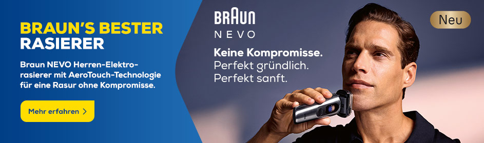Braun’s bester Rasierer