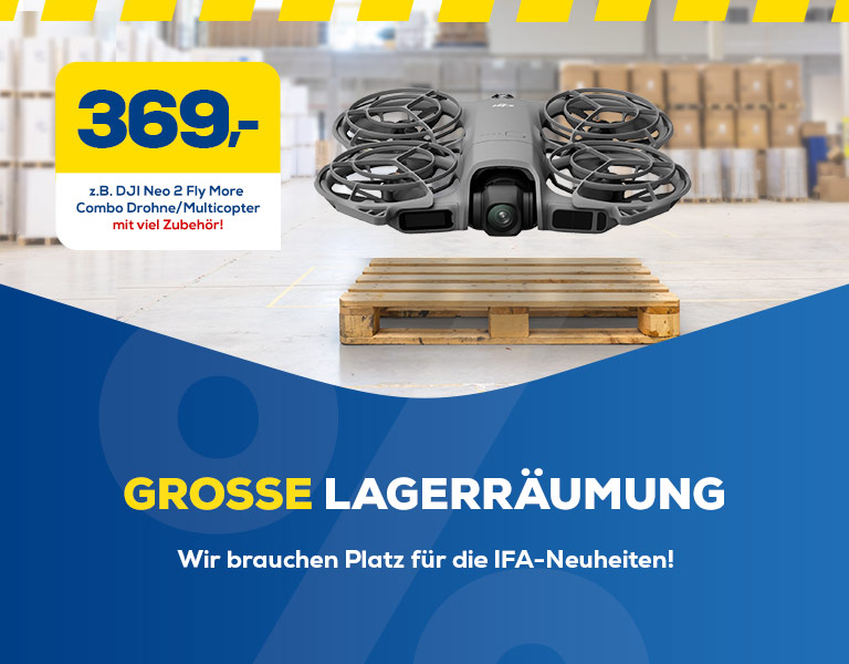 Große Lagerräumung