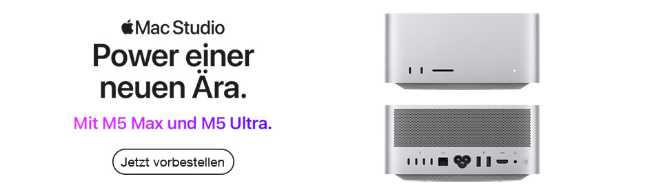 Apple Mac Studio mit M5 Max und M5 Ultra