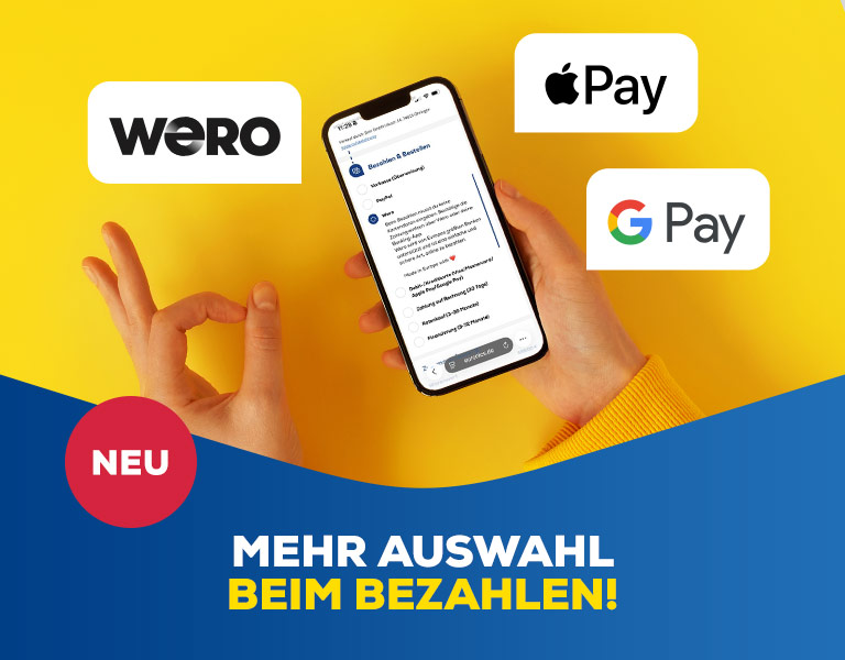 Neue Zahlungsarten