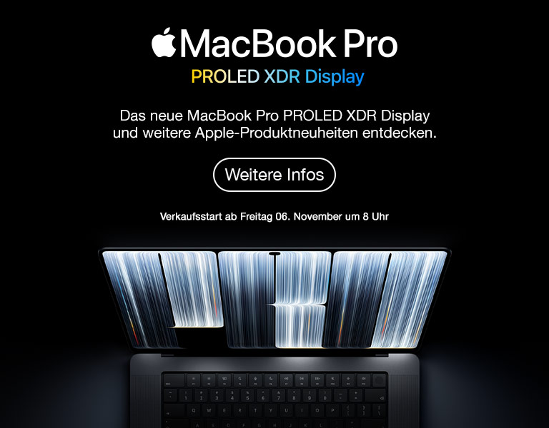 Vorbestellung MacBook Pro PROLED XDR Display
