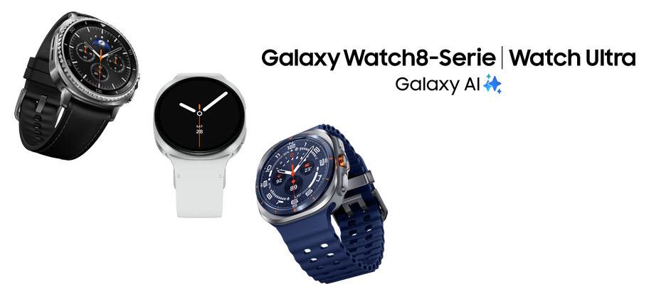 Galaxy Watch8-Serie | Watch Ultra. Galaxy AI