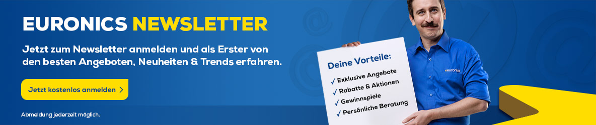 euronics Newsletteranmeldung
