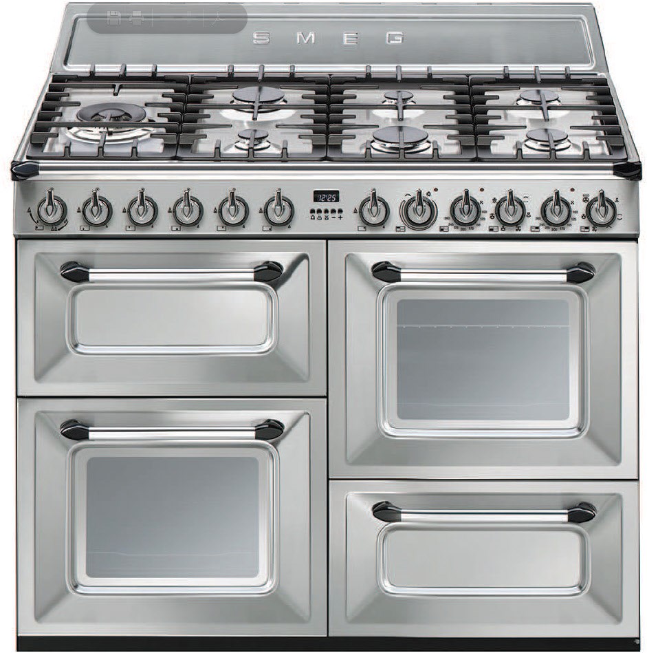 Smeg mit sieben Brennern