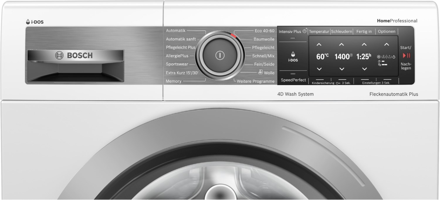 Bosch Waschmaschine Restlaufanzeige