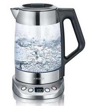 Wasserkocher aus Glas