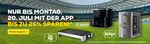  Mit der App bis zu 25 % sparen 