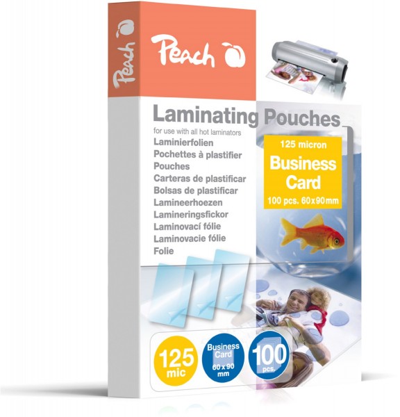 PP525-08 Laminierfolien 60x90mm 125 Mic glänzend (100Stk.)