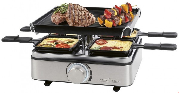 PC-RG 1301 Raclette edelstahl