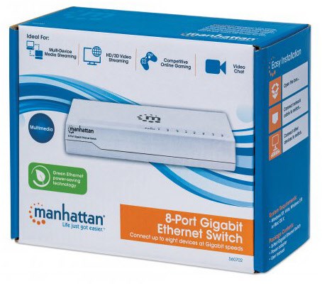 Gigabit Ethernet Switch 8-Port
