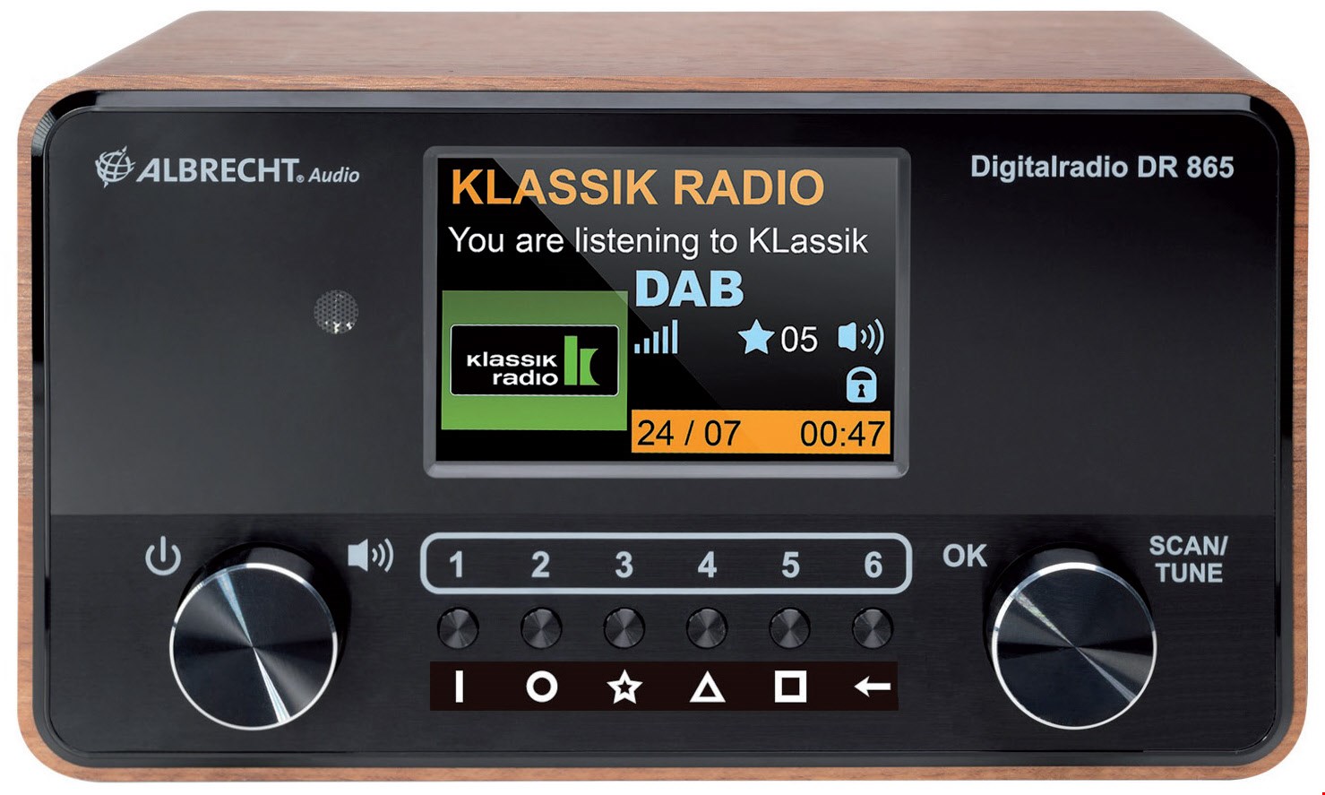 DR 865 DAB Radioempfänger