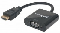 HDMI > VGA Konverter schwarz