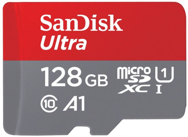 microSDXC Ultra (128GB) Speicherkarte + Adapter