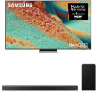GQ55QN85FAU 138 cm (55") Neo QLED Vision AI Smart TV eclipsesilber inkl. HW-B760GF Soundbar mit Subwoofer, 4K Ultra HD, 144 Hz, DVB-T2/DVB-C/DVB-S2